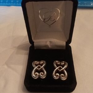 Brighton Balboa Heart Post Earrings